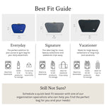 Signature Leather Makeup Bag