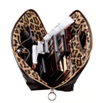 Signature Leather Makeup Bag